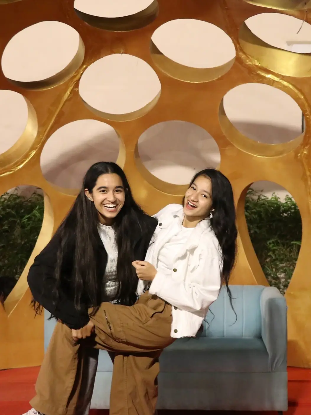 Birthday Party Photo Booth Rental - Fun moments with photo booth props and backdrop at party photobooth in Vadodara